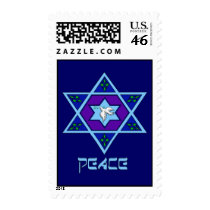 Hanukkah Peace Art Stamps