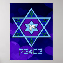 Hanukkah Peace Art Posters