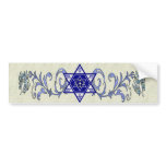 Hanukkah Peace Star Bumper Sticker