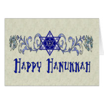 Hanukkah Peace Star cards
