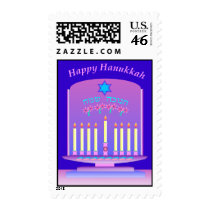 Hanukkah postage 3 postage