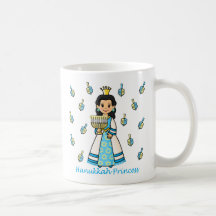 Hanukkah Princess Coffee Mug