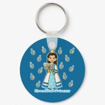 Hanukkah Princess keychains by princessgrafix Hanukkah Princess keychains