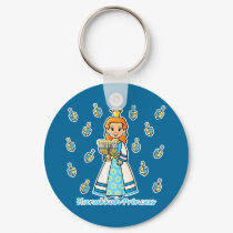 Hanukkah Princess keychains by princessgrafix Hanukkah Princess keychains