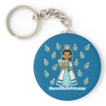 Hanukkah Princess Keychains