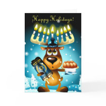 Hanukkah Reindeer Cards
