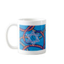 Hanukkah ribbons mugs by nassosvakalis Hanukkah ribbons mugs