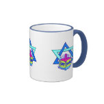 Hanukkah Star of David Coffee Mugs