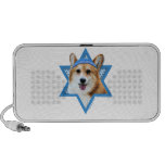 Hanukkah Star of David - Corgi - Owen Portable Speaker