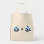 Hanukkah Star of David Tote Bags