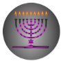 Hanukkah Round Stickers