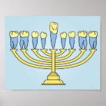 Hanukkah Teeth Poster
