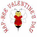 Hap-bee Valentines Day Ornament