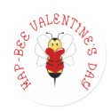 Hap-bee Valentines Day Sticker