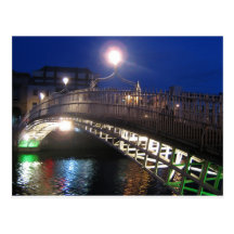 Ha'penny Bridge, Dublin Post Cards