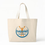 happier.com canvas bag