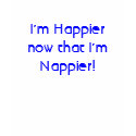 Happier Nappier t-shirts