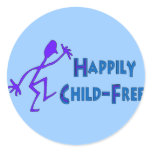 Happily Child-Free stickers