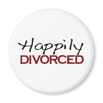 Happily Divorced magnets by worldsfair Happily Divorced magnets
