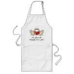 Happily Ever After 1st Wedding Anniversary Apron