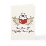 wedding, anniversary, first, 1st, one, year,