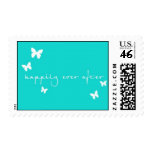 Happily Ever After stamp with butterflies Happily Ever After stamp with butterflies