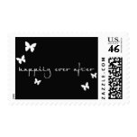 Happily Ever After stamp with butterflies Happily Ever After stamp with butterflies