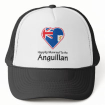 Happily Married Anguillan Trucker Hat