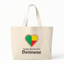 Happily Married Beninese Canvas Bags