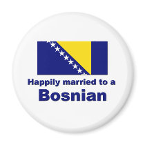Happily Married Bosnian Magnets