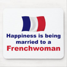 Happily Married Frenchwoman Mousepads