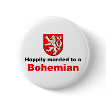 Happily Married To A Bohemian buttons