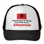 Happily Married To Albanian Trucker Hat
