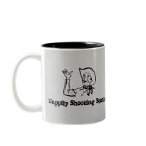 Happily Shooting Blanks mugs