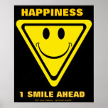Happiness, 1 smile ahead print