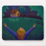 Happiness acceptance gratitude wonder joy fun art mousepads