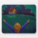 Happiness acceptance gratitude wonder joy fun art mousepads