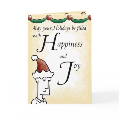 Happiness and Joy Note Card