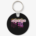 Happiness-Chinese Characters keychains by original_designs Happiness-Chinese Characters keychains