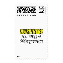 Happiness...Chiropractor Stamp