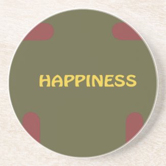Happiness Christmas Sponap Connect Through Love coaster