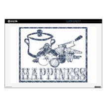 Happiness: Cooking Laptop Skins