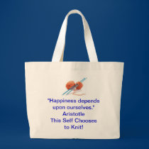 Happiness depends on ourselves bags