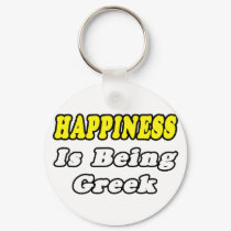 Happiness...Greek keychains