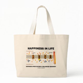 Happiness In Life Depends Upon Balanced Gradient bag