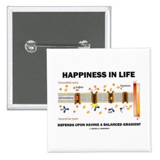 Happiness In Life Depends Upon Balanced Gradient Pins