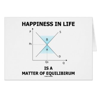 Happiness In Life Is A Matter Of Equilibrium card