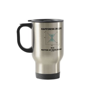 Happiness In Life Is A Matter Of Equilibrium mug
