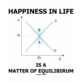 Happiness In Life Is A Matter Of Equilibrium shirt