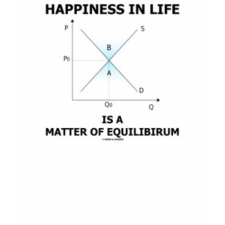 Happiness In Life Is A Matter Of Equilibrium shirt